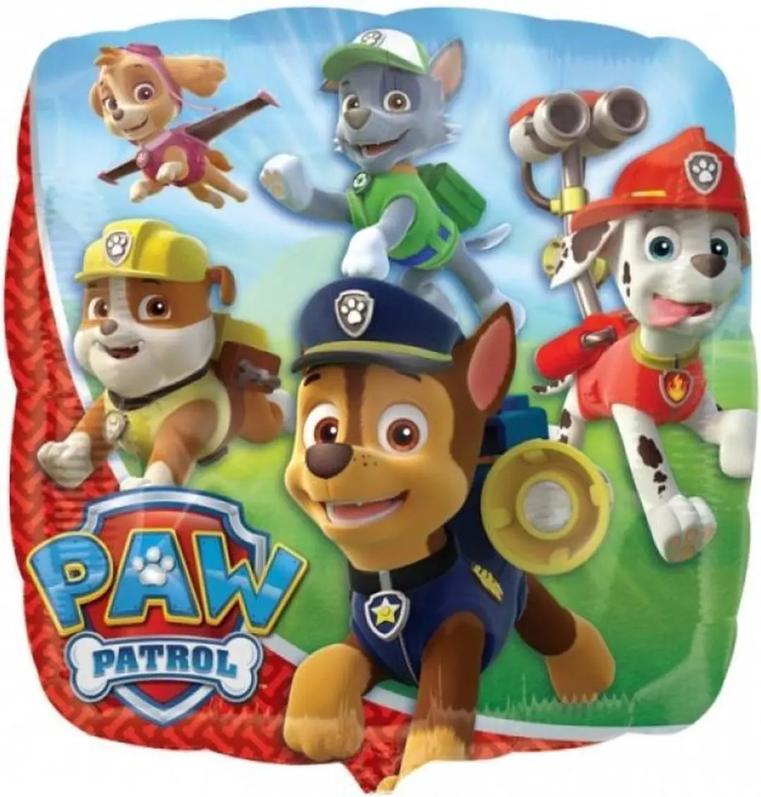 PAW Patrol Mini Ballon Folie Multicolor 23cm