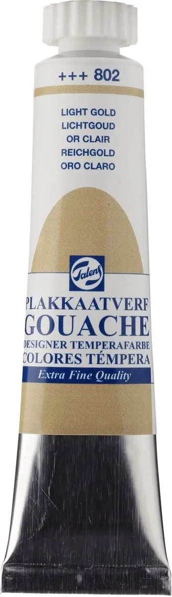 Talens Plakkaatverf Lichtgoud Gouache 20ml