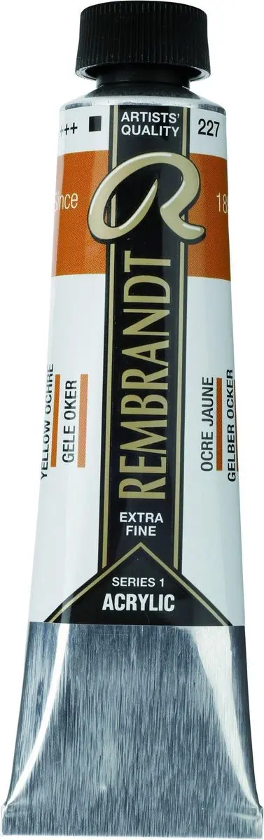 Rembrandt Acryl Verf Yellow Ochre 40ml