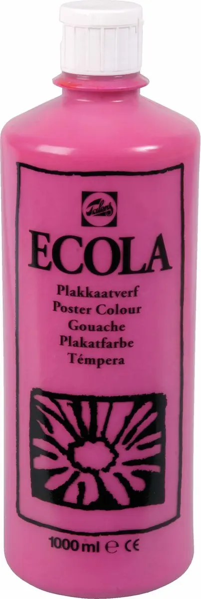 Talens Ecola Plakkaatverf Tyrischroze 1000ml