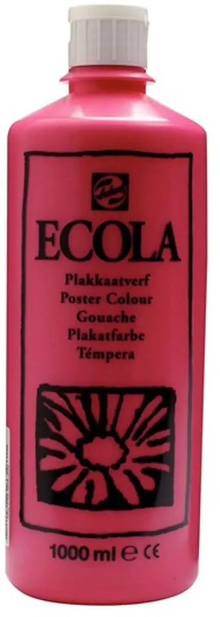 Talens Ecola Plakkaatverf Tyrischroze 1000ml