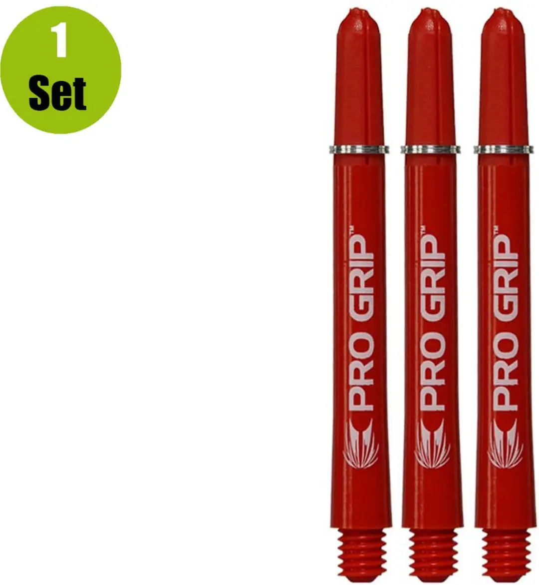 Target Pro Grip Shaft 110166 - 3 Stuks - Rood
