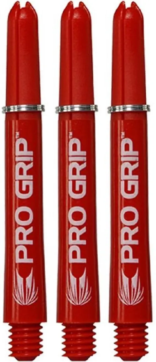 Target Pro Grip Shaft 110166 - 3 Stuks - Rood
