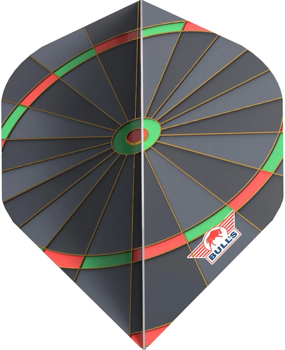 Bull's Board Black NO2 Dart Flights BU-51071