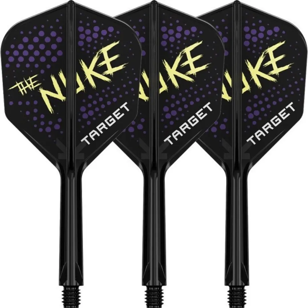 Target K-Flex Luke Littler NO6 Dart Flights 3 Stuks - Zwart
