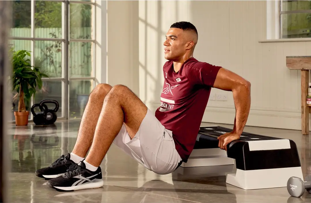 Reebok Studio Step 38.5cm - Zwart