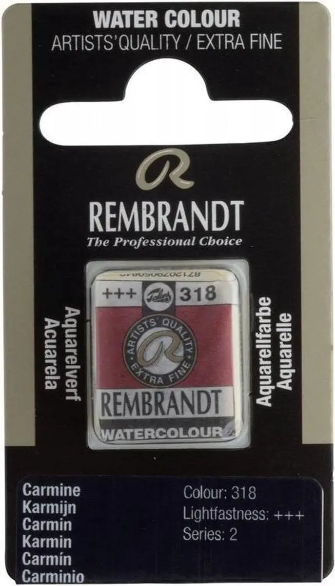 Rembrandt Waterverf Napje Carmine 10g