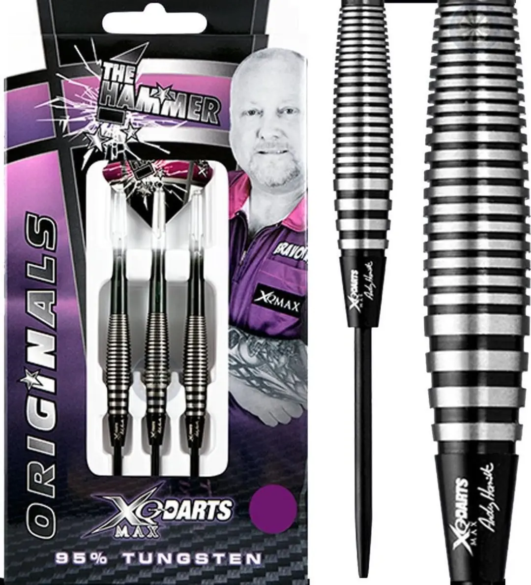 XQMax Andy Hamilton Dartpijlen 21g