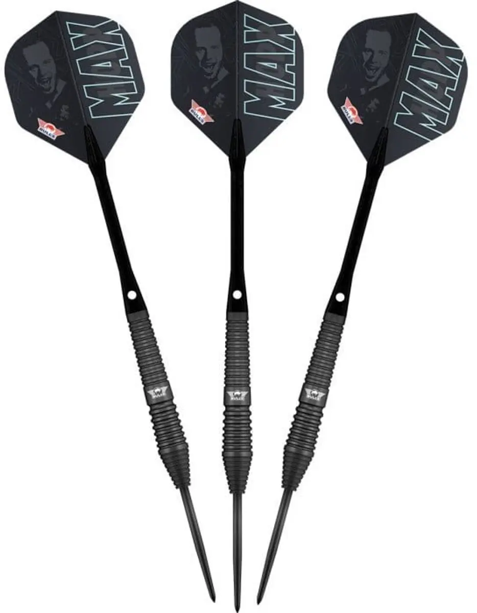 Bull's Max Hopp Black Dartpijlen 3 Stuks
