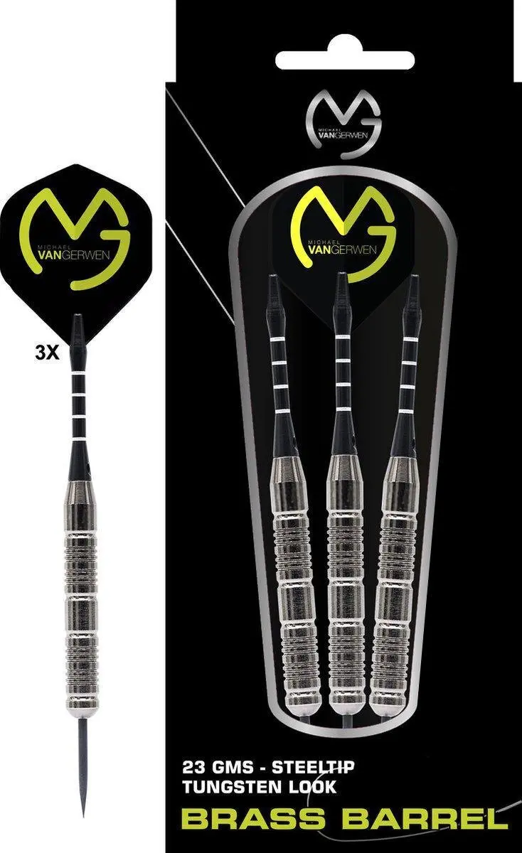XQMax Michael van Gerwen Tungsten Look Dartpijlen 23g