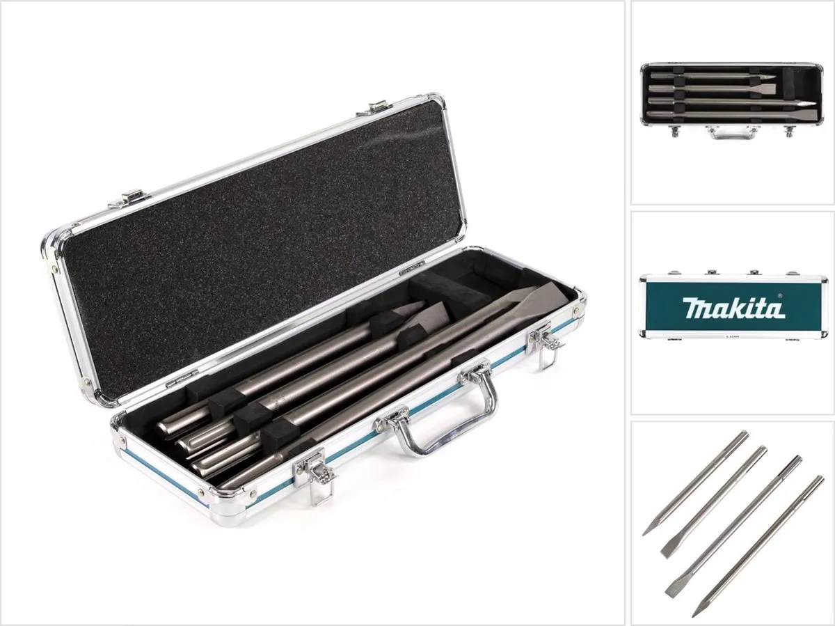 Makita D-42466 SDS-Max Beitelset 4-delig - 300/400mm