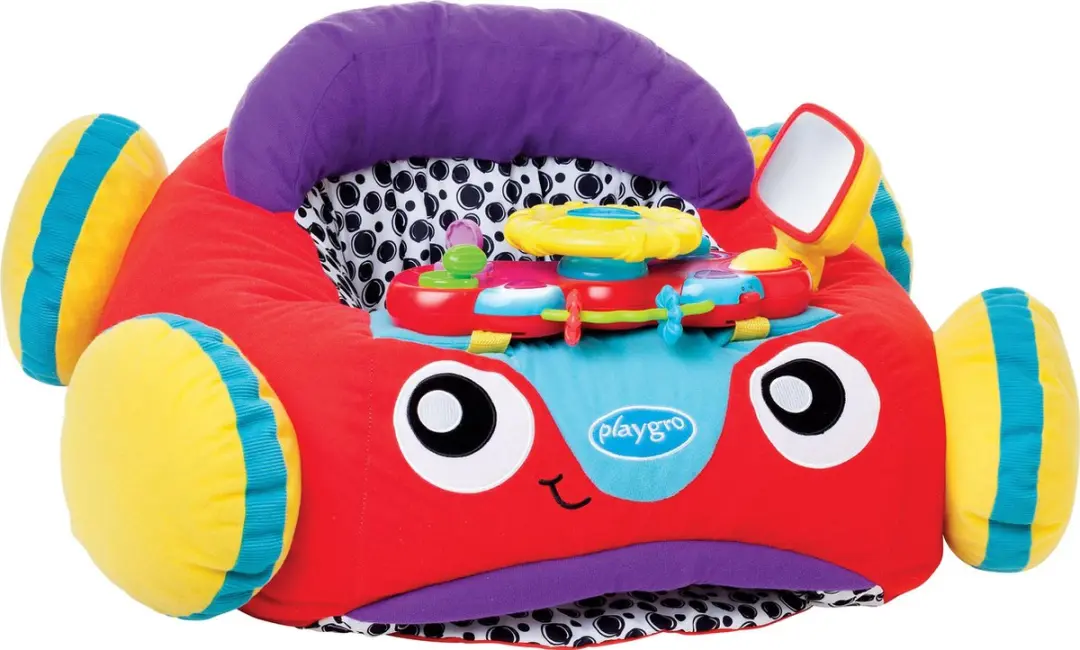 Playgro Comfy Car Pluchen Zitkussen Baby