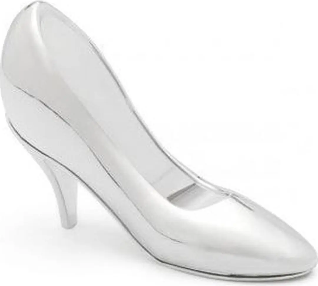 Zilverstad Spaarpot Pump 4103261 - Verzilverd