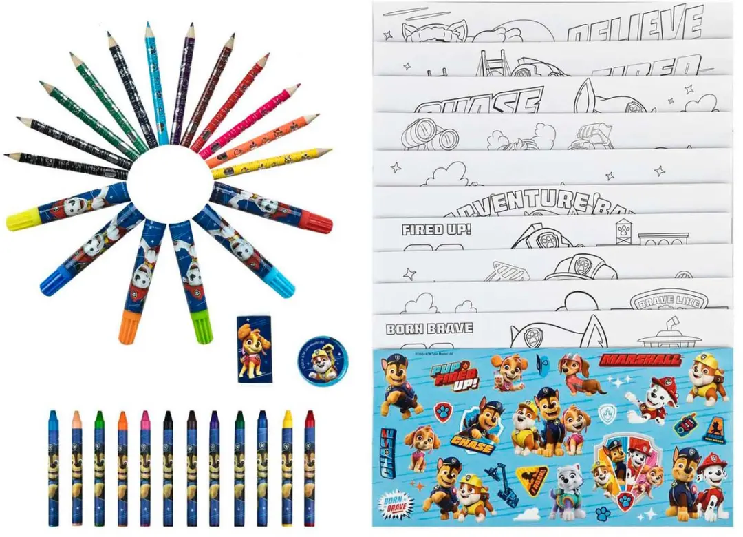 PAW Patrol Kleurkoffer - Blauw