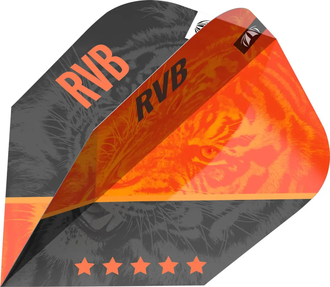 Target RVB G4 Pro Ultra NO6 Dart Flights - 3 Stuks - Oranje