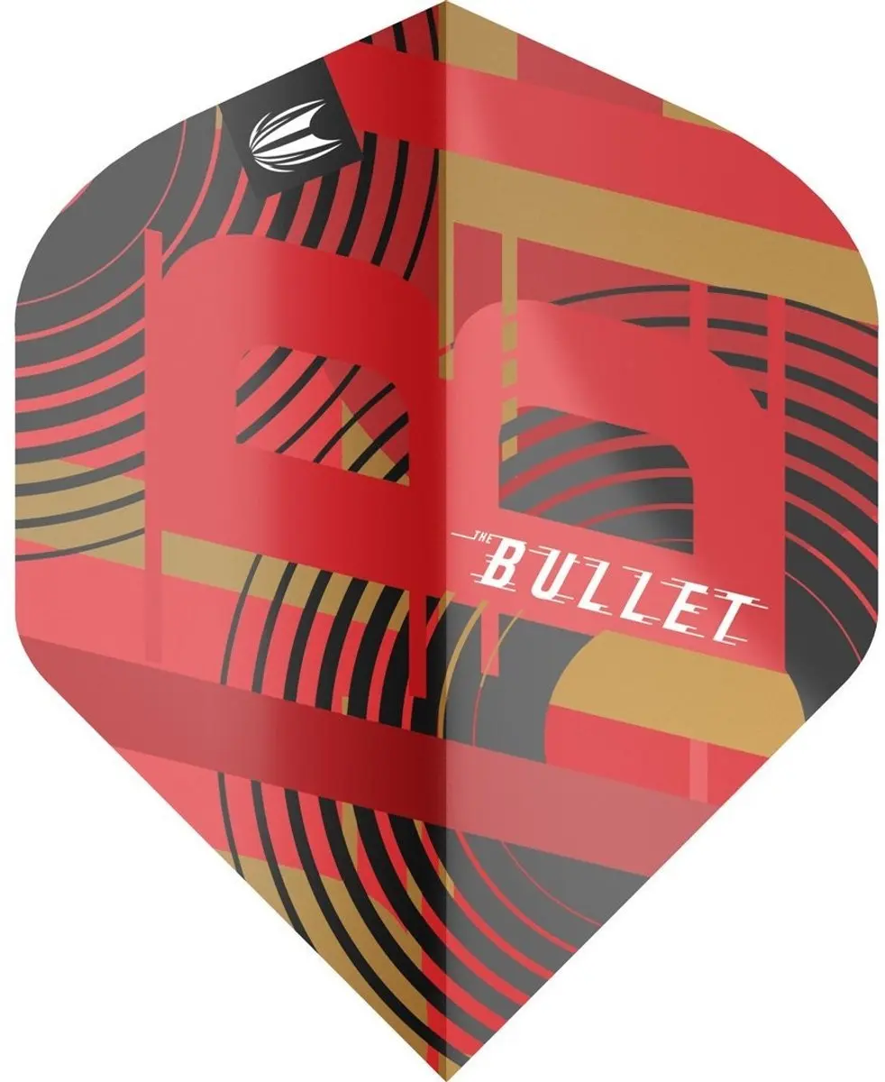 Target Stephen Bunting G5 Pro Ultra 3 Set NO2 Dart Flights - Goud/Rood/Zwart