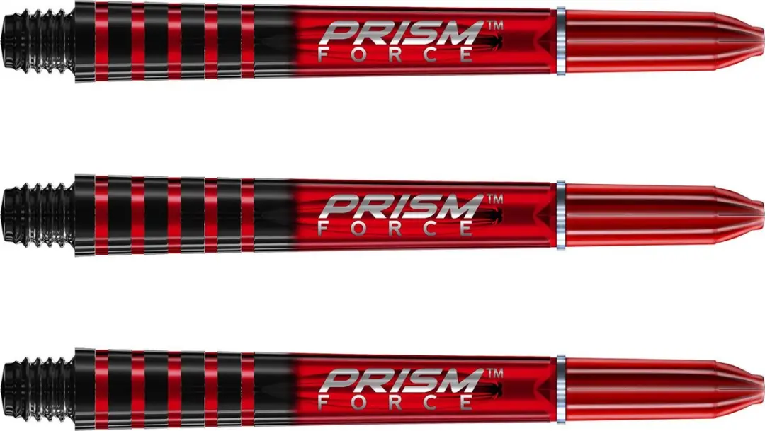 Winmau Prism Force Dart Shafts Rood - 3 Stuks