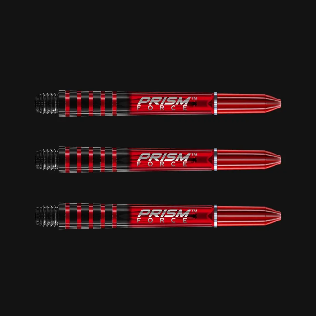 Winmau Prism Force Dart Shafts Rood - 3 Stuks