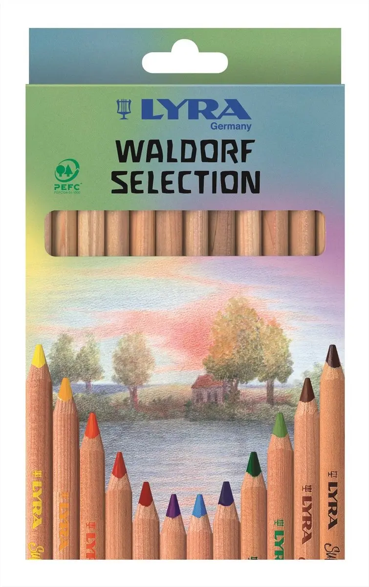 Lyra Super Ferby Unlac. K12 Waldorf Potloden
