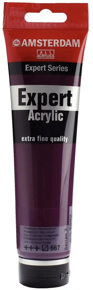 Amsterdam Expert Permanentroodviolet Acrylverf 150ml