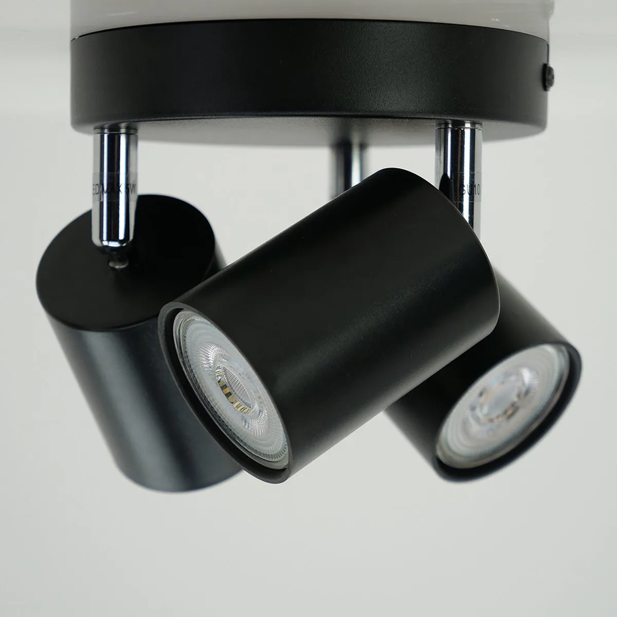 Eglo Reciso-E Spot Plafondspot GU10 - 3x Ø14cm - Zwart