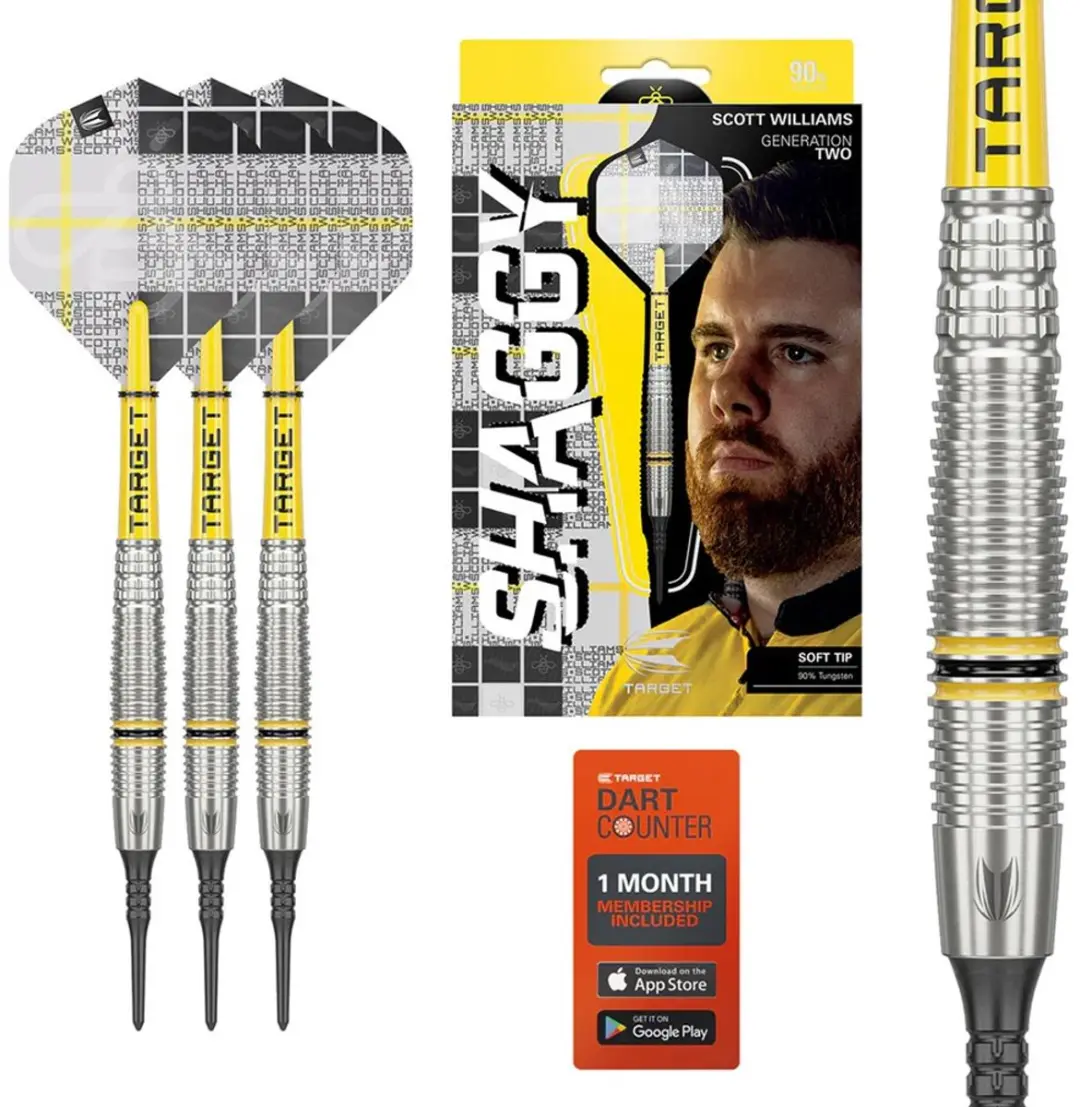 Target Scott Williams G2 90% Soft Tip Darts