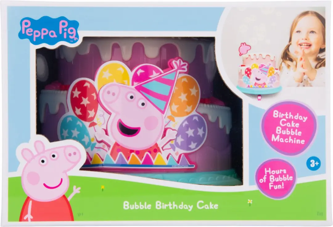 Peppa Pig Bubblemachine - Roze