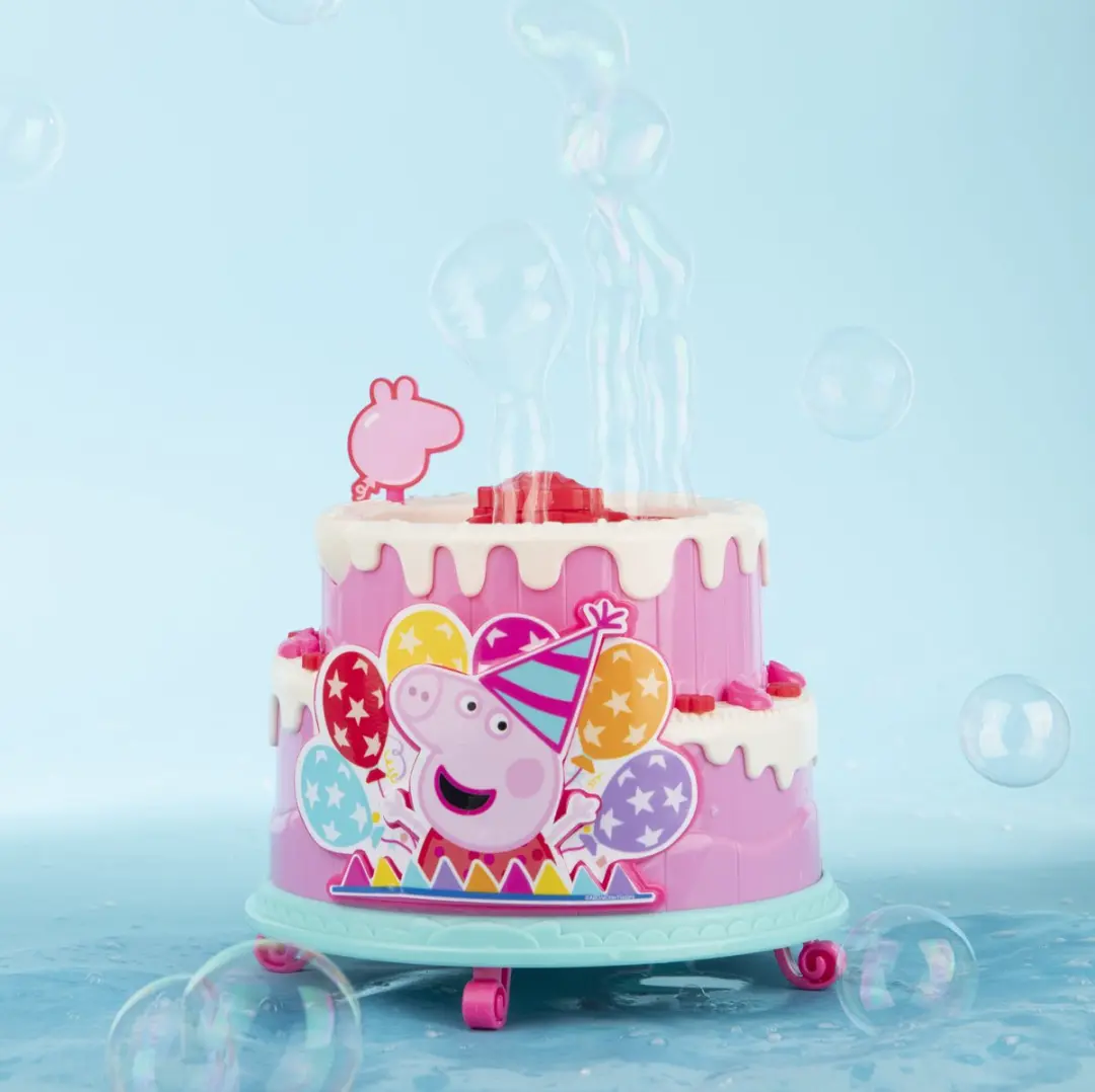 Peppa Pig Bubblemachine - Roze