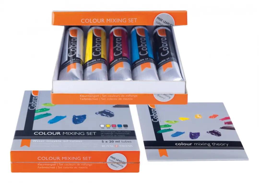 Cobra Artist Olieverf Kleurenmengset 5x20ml - Assorti