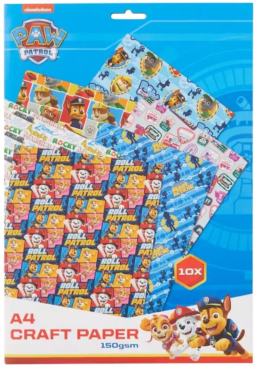 PAW Patrol Knutselpapier A4