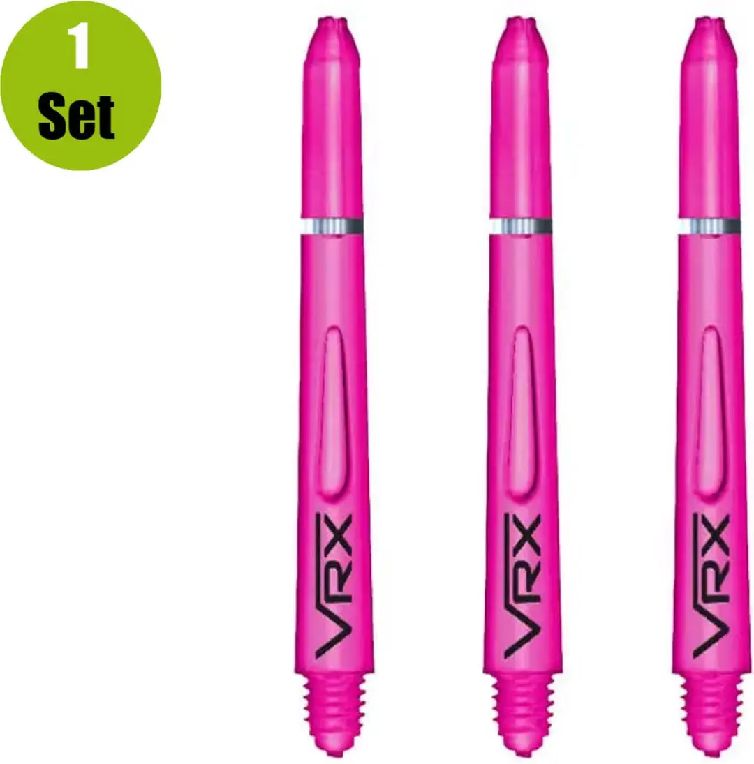 Red Dragon VRX Pink Dart Shafts TC459 - 3 Stuks