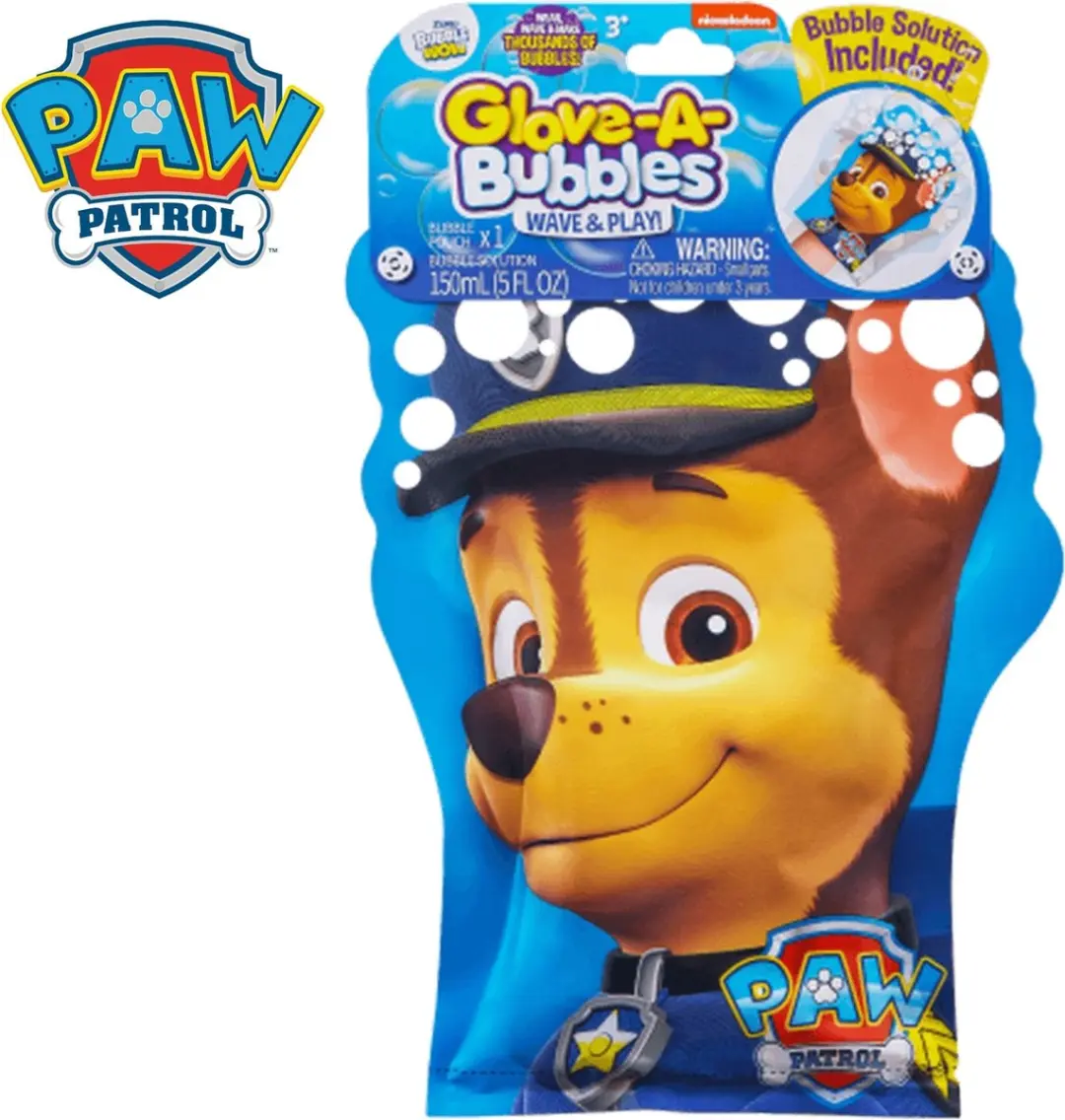 ZURU Paw Patrol Chase Bellenblaas Handschoen