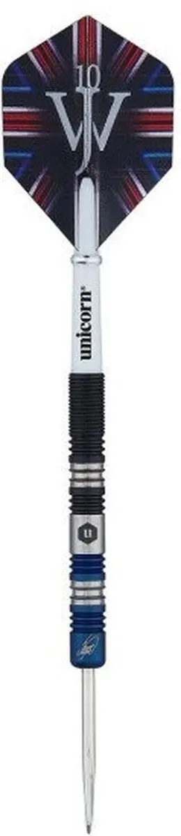 Unicorn James Wade The Machine Two Tone 90% Dartpijlen - 3 Stuks