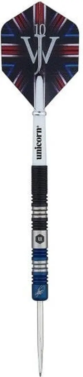 Unicorn James Wade The Machine Two Tone 90% Dartpijlen - 3 Stuks - afbeelding 6 van 6