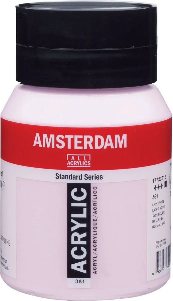 Amsterdam Standard Acrylverf 500ml Lichtroze