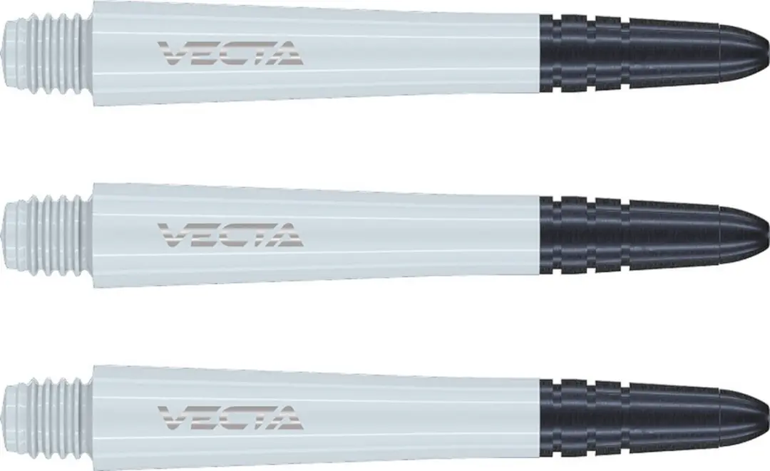 Winmau Vecta White Dart Shafts 3 Stuks