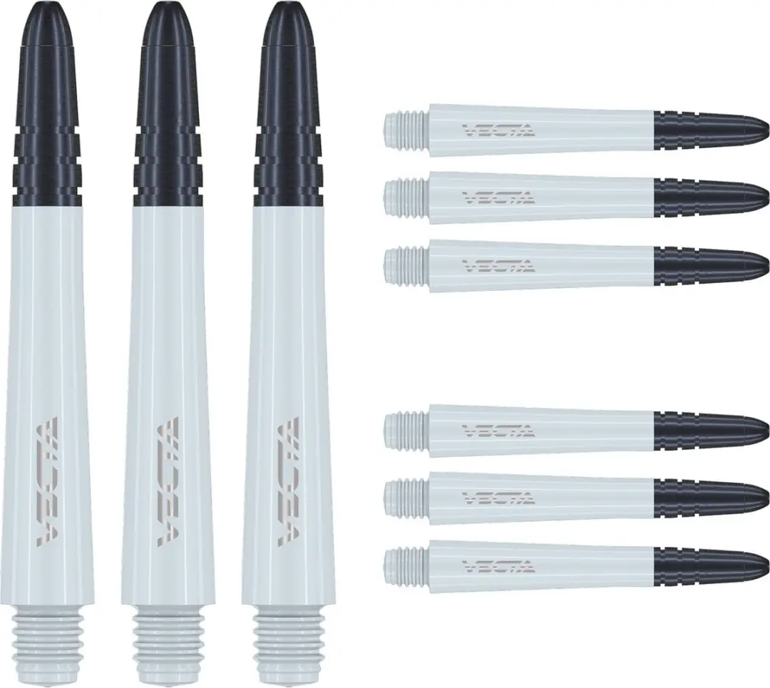 Winmau Vecta White Dart Shafts 3 Stuks