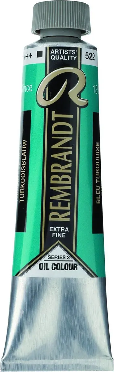 Rembrandt Olieverf Turquoise Blue 522