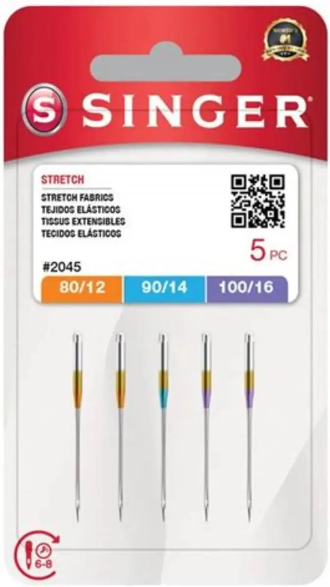 Singer Stretch 2045 Mix Naalden - 5 Stuks