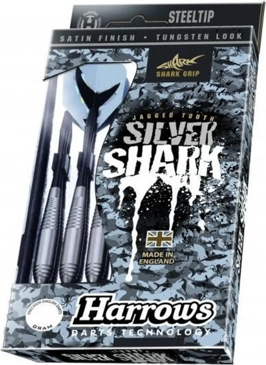 Harrows Silver Shark 24Gr - 3 Stuks