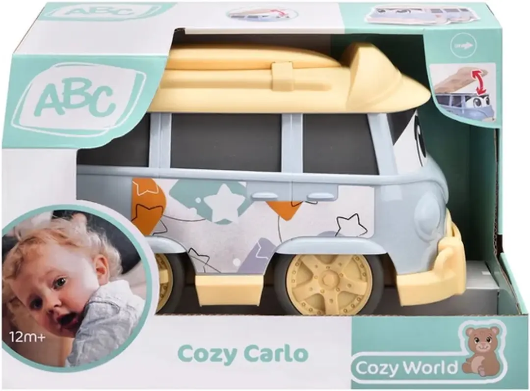 Dickie ABC Cozy Carlo Camper 204114015 - Multicolore