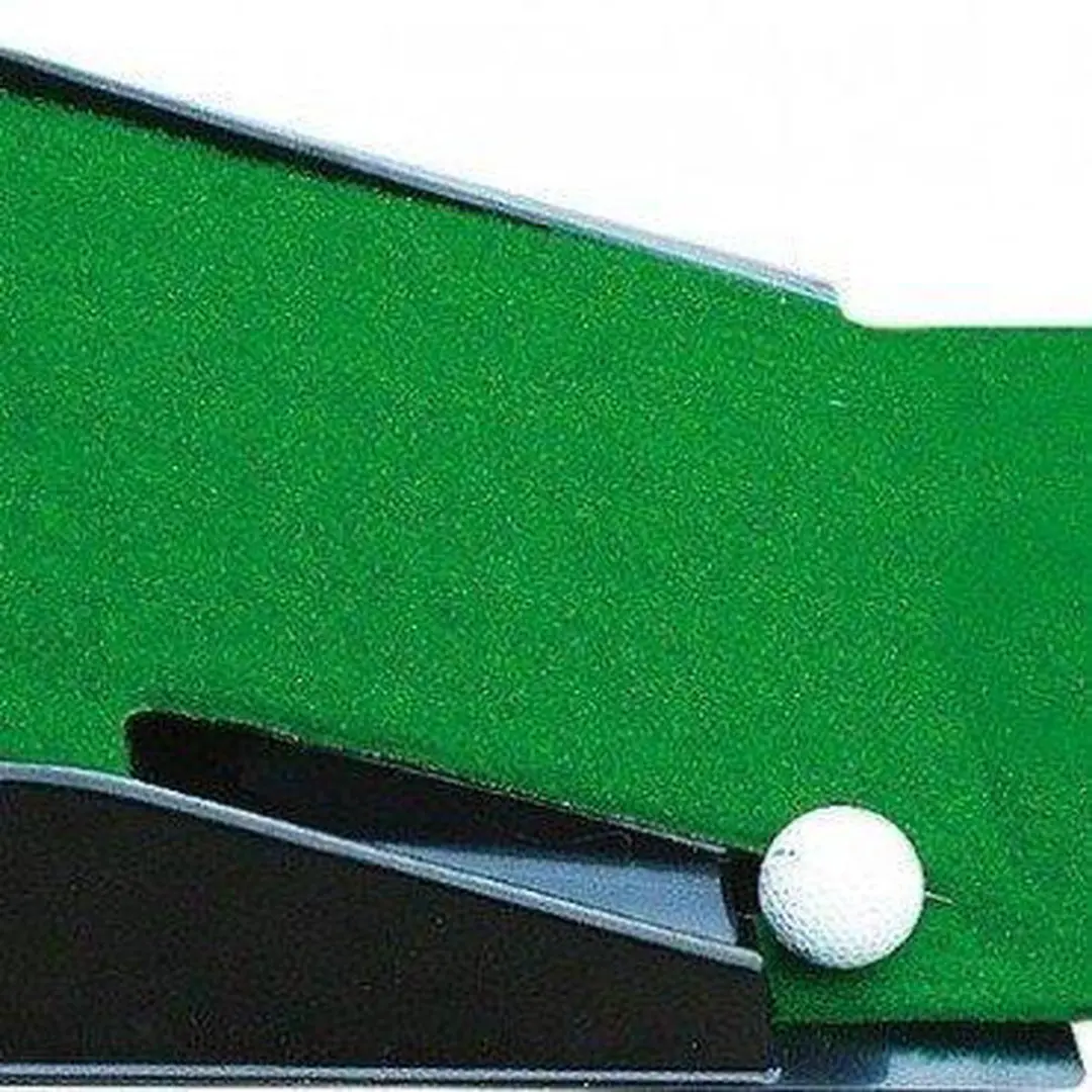 Legend Golf Hazard Puttingmat - Zwart-Groen
