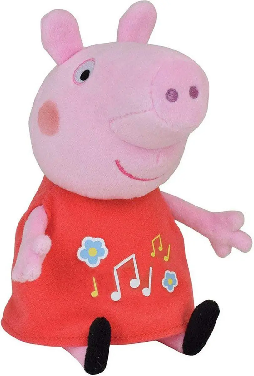 Peppa Pig Muzikale Knuffel 17cm