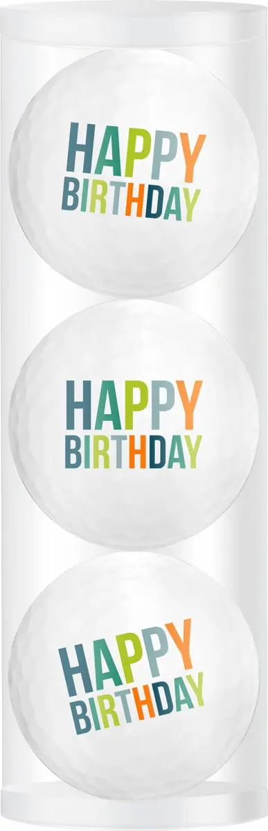 Legend Happy Birthday Golfballen
