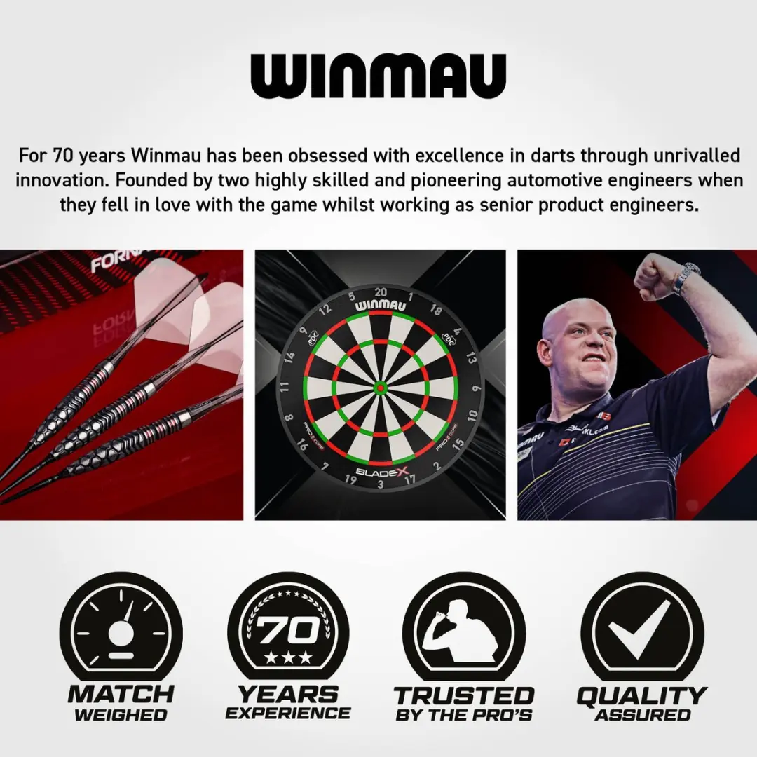 Winmau Fornax Torpedo Switch Point 90% - 3 Stuks - Zilver - afbeelding 6 van 6