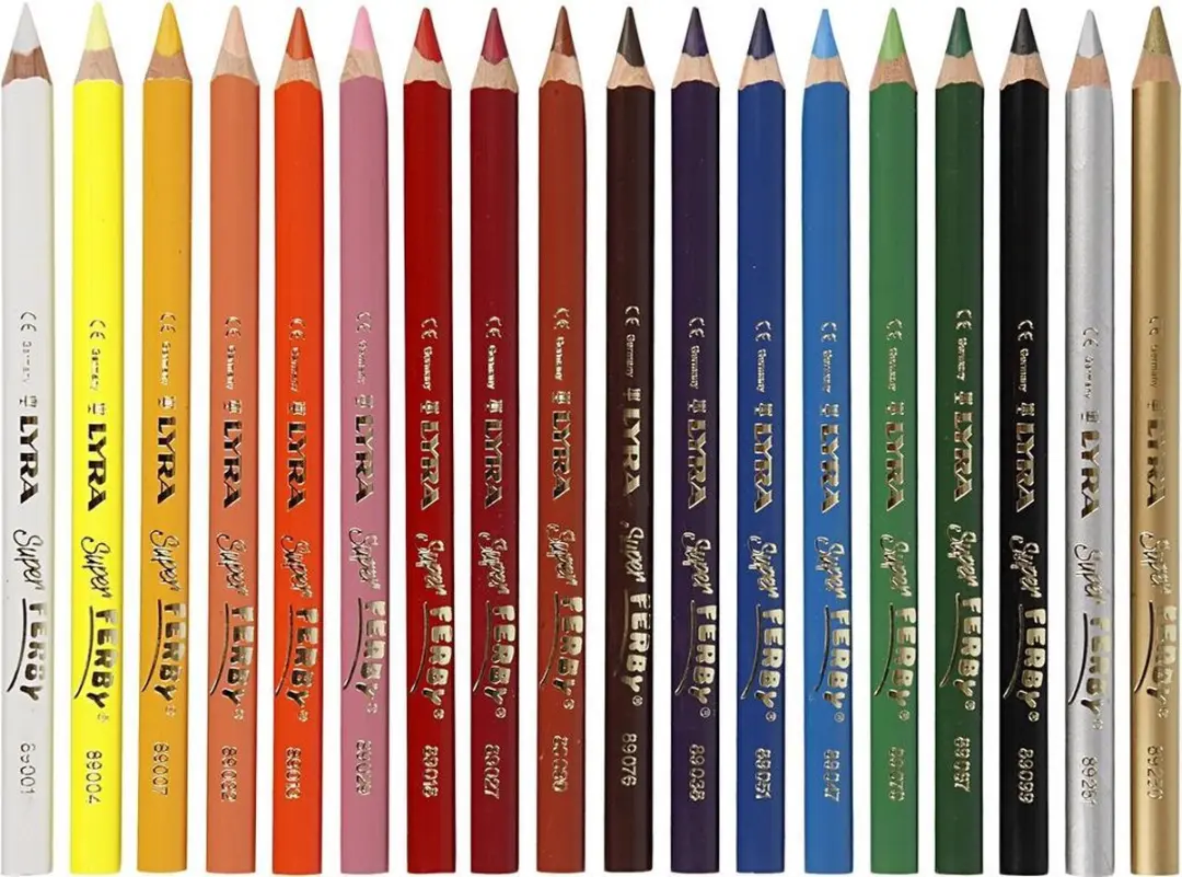 Lyra Super Ferby Metal Box M18 - Multicolor - 18 Stuks