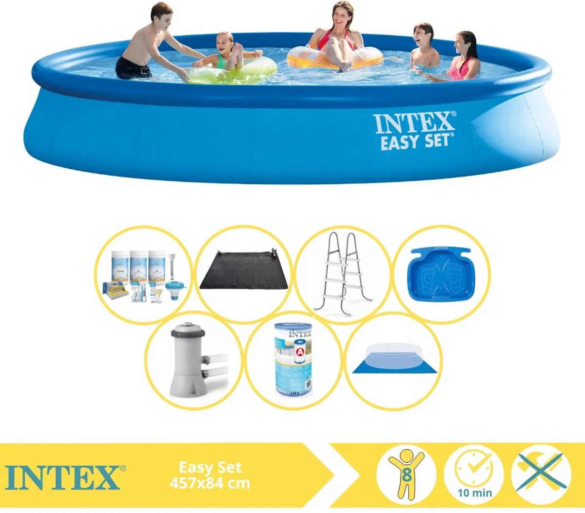 Intex Easy Set Zwembad 457x84cm