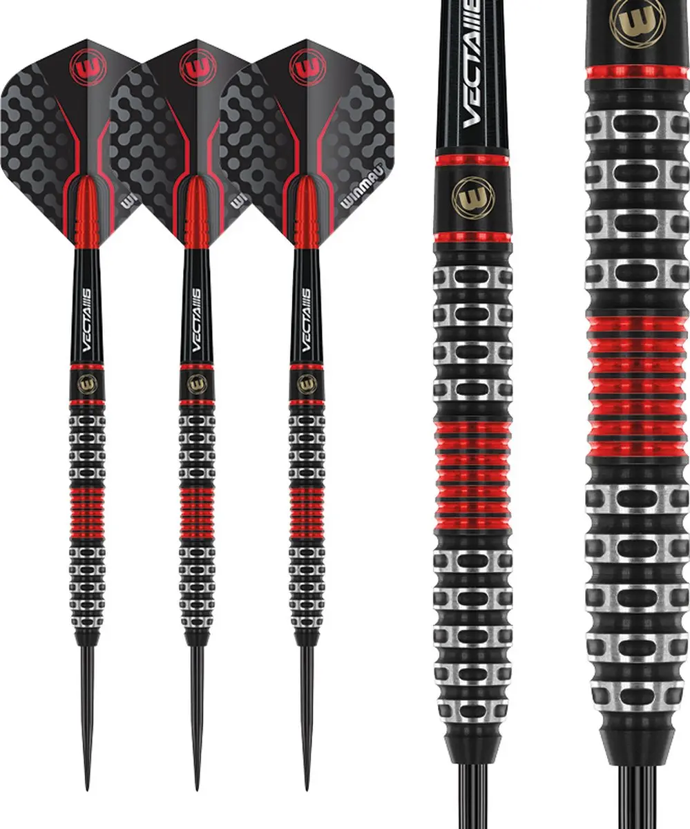 Winmau Joe Cullen Special Edition Dartpijlen 3 Stuks - 22 - afbeelding 6 van 6