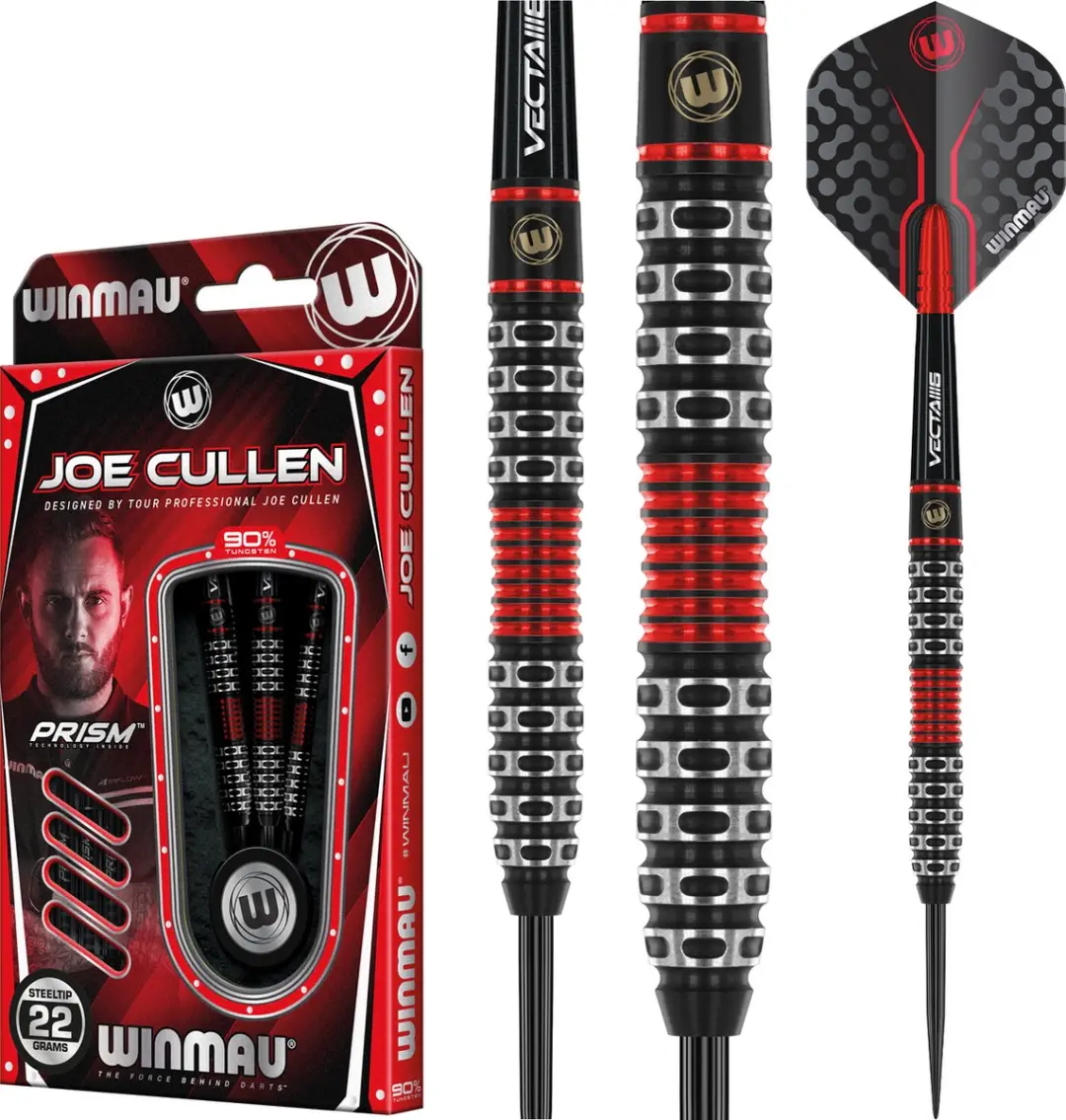 Winmau Joe Cullen Special Edition Dartpijlen 3 Stuks