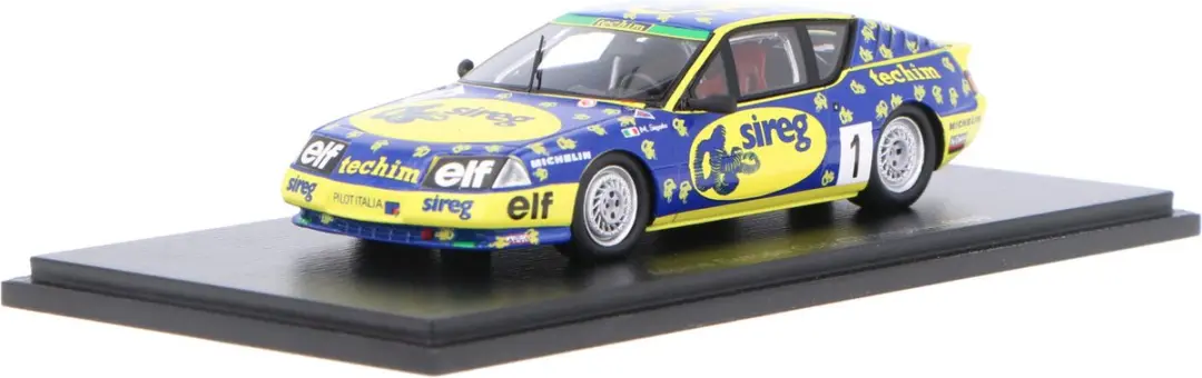 Alpine V6 Turbo #1 Europa Cup Champion 1988